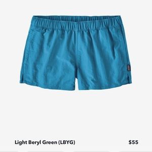 Blue Patagonia Shorts